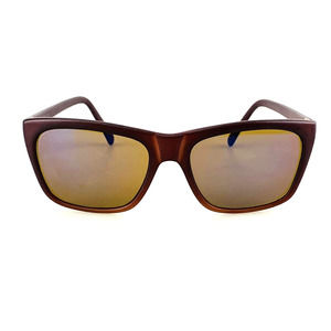 Vintage Royal Sunglasses Brown Square 80s Shades